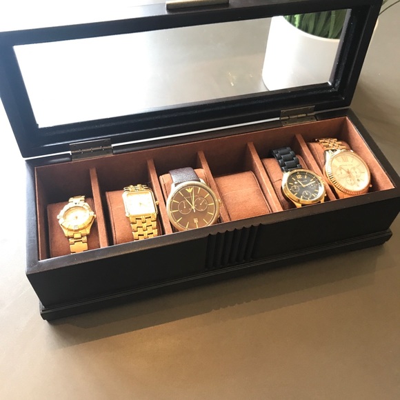 Bombay SOLID Wood Watch Box - Picture 7 of 10